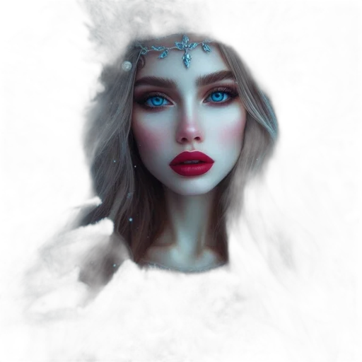 face, mask, creature, crown transparent PNG cut-out