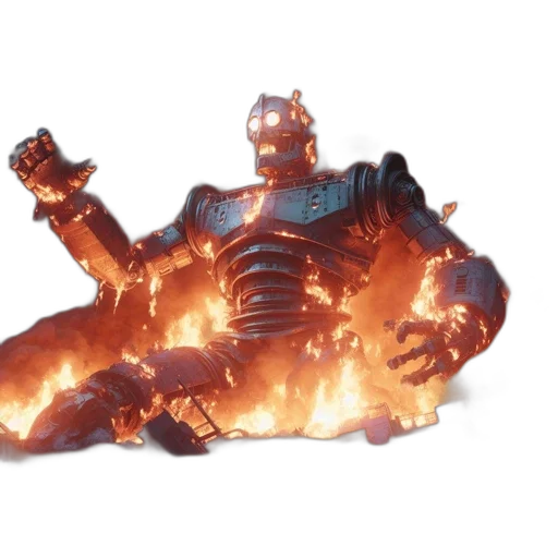 robot, weapon, dragon, 3d render transparent PNG cut-out