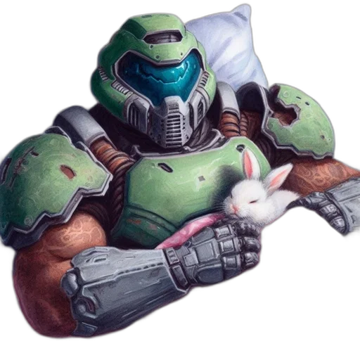 robot, weapon, mask, face transparent PNG cut-out