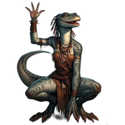 dragon, creature, staff, animal transparent PNG cut-out