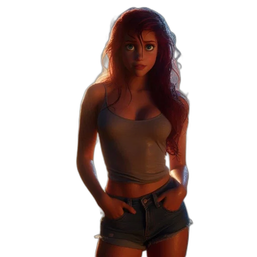 dress, robot, concept art, fantasy art transparent PNG cut-out