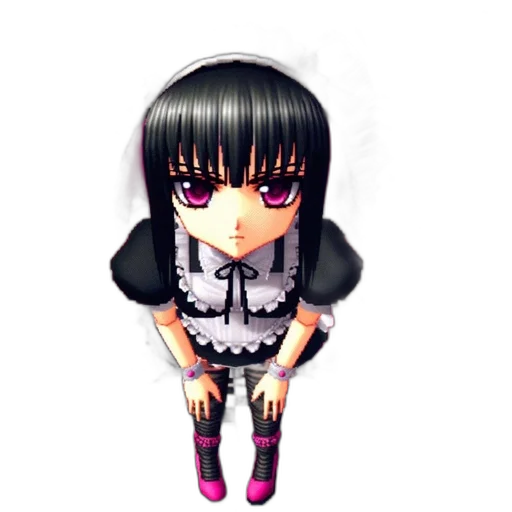 staff, creature, dress, pixel art transparent PNG cut-out