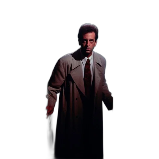 jacket, staff, umbrella, weapon transparent PNG cut-out