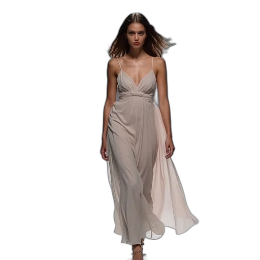 dress, earth tones, dark, monochrome transparent PNG cut-out