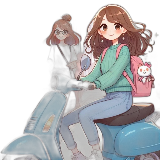 car, jacket, anime, concept art transparent PNG cut-out