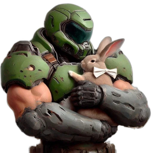 weapon, mask, animal, robot transparent PNG cut-out