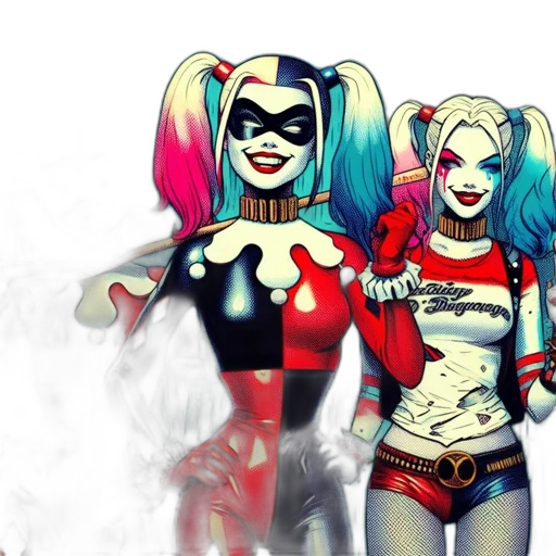 comic book art, concept art, cartoon, fantasy art transparent PNG cut-out