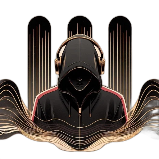 mask, jacket, crown, face transparent PNG cut-out