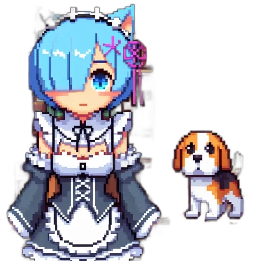 staff, animal, dress, robot transparent PNG cut-out