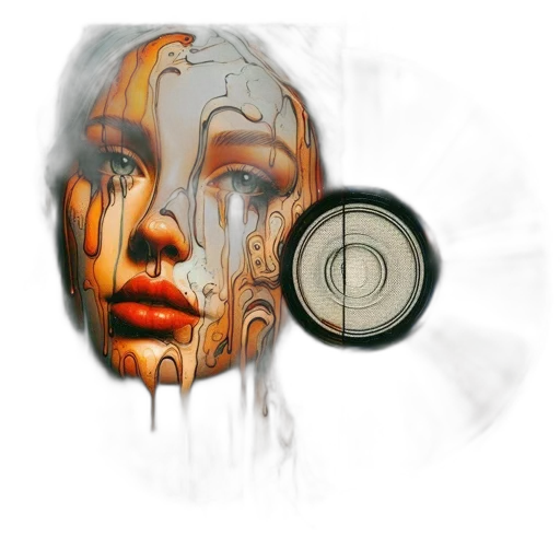 face, mask, jewelry, robot transparent PNG cut-out