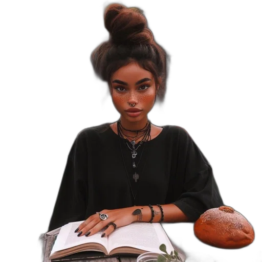 face, dress, jewelry, jacket transparent PNG cut-out