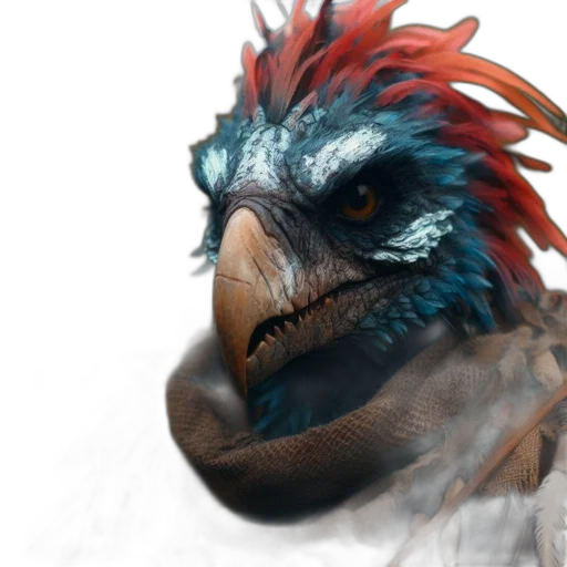 dragon, animal, creature, mask transparent PNG cut-out
