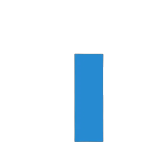 blue, bar, chart, two transparent PNG cut-out