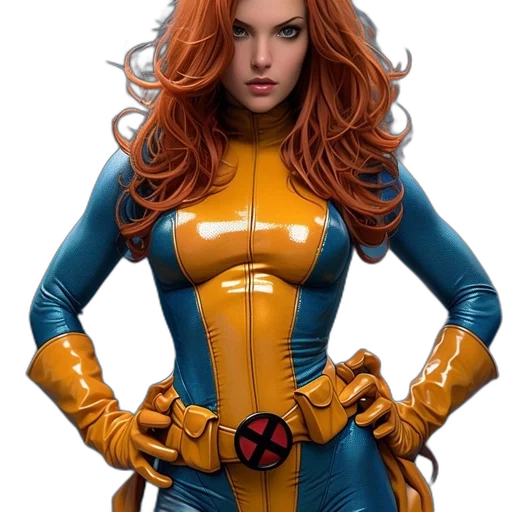 jacket, comic book art, concept art, 3d render transparent PNG cut-out