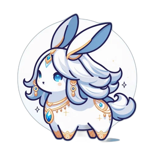 creature, staff, pixel art, vaporwave transparent PNG cut-out