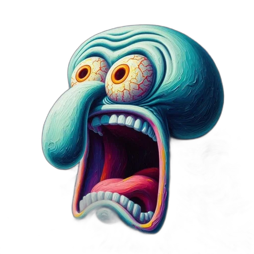 face, mask, creature, animal transparent PNG cut-out