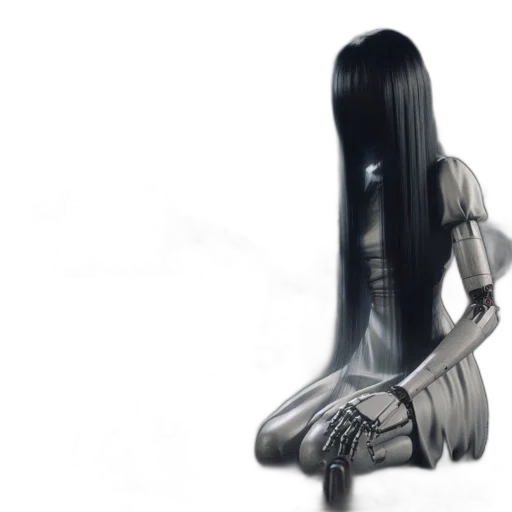 robot, weapon, mask, staff transparent PNG cut-out