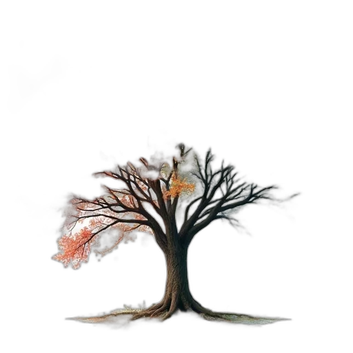 tree, crown, animal, staff transparent PNG cut-out
