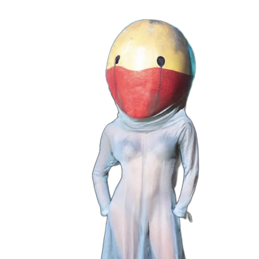 mask, dress, robot, creature transparent PNG cut-out