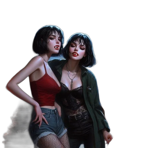 jacket, concept art, comic book art, cyberpunk transparent PNG cut-out