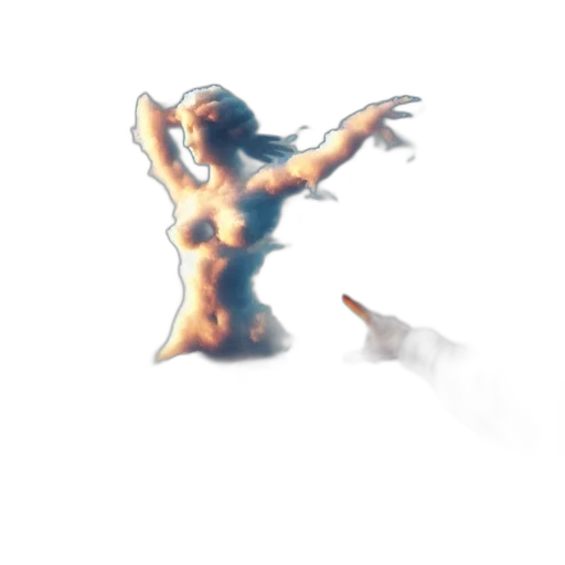 weapon, creature, hair, robot transparent PNG cut-out