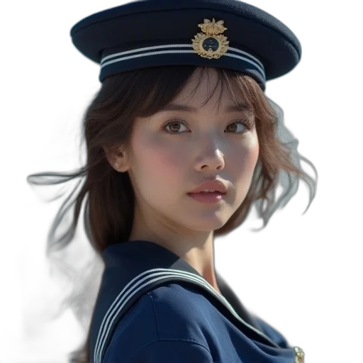 crown, hat, staff, face transparent PNG cut-out