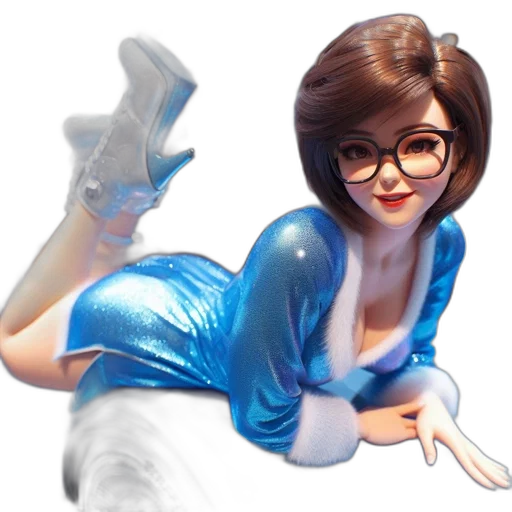 dress, staff, robot, concept art transparent PNG cut-out