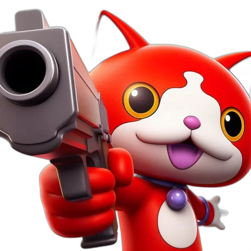weapon, animal, staff, robot transparent PNG cut-out