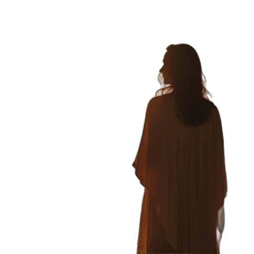 dress, jacket, staff, sword transparent PNG cut-out