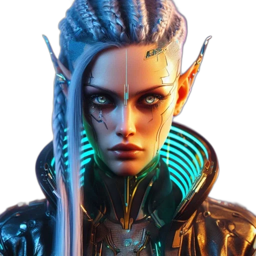 staff, face, jewelry, robot transparent PNG cut-out