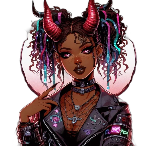 jacket, dragon, jewelry, cyberpunk transparent PNG cut-out
