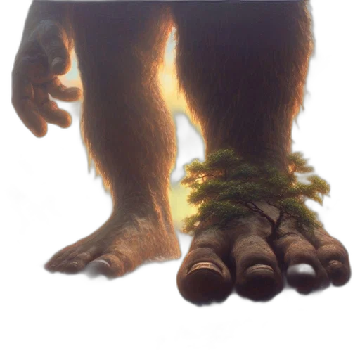 animal, creature, shoes, concept art transparent PNG cut-out