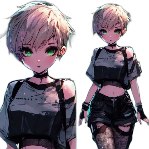 jacket, dress, creature, face transparent PNG cut-out