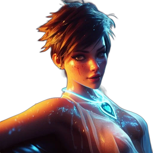 face, robot, staff, concept art transparent PNG cut-out
