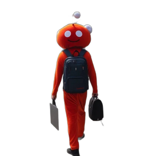 staff, creature, mask, robot transparent PNG cut-out
