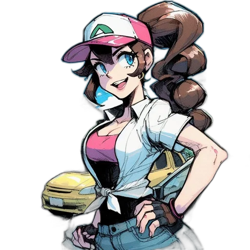 hat, staff, concept art, cartoon transparent PNG cut-out
