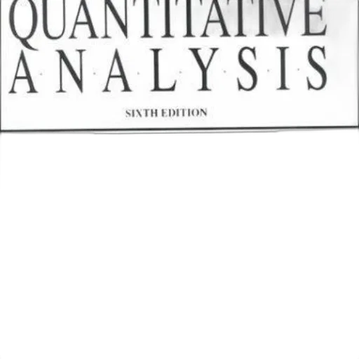cover, quantitative, analysis, sixth transparent PNG cut-out