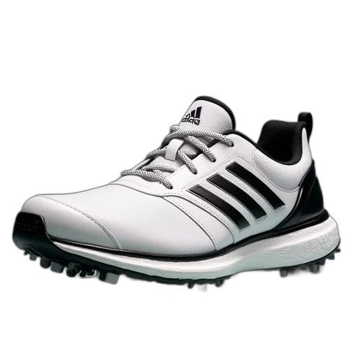 shoes, adipower, boost, golf transparent PNG cut-out