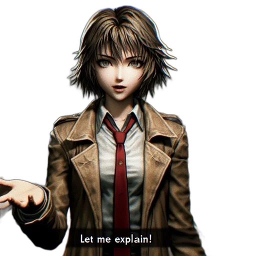 jacket, weapon, concept art, 3d render transparent PNG cut-out