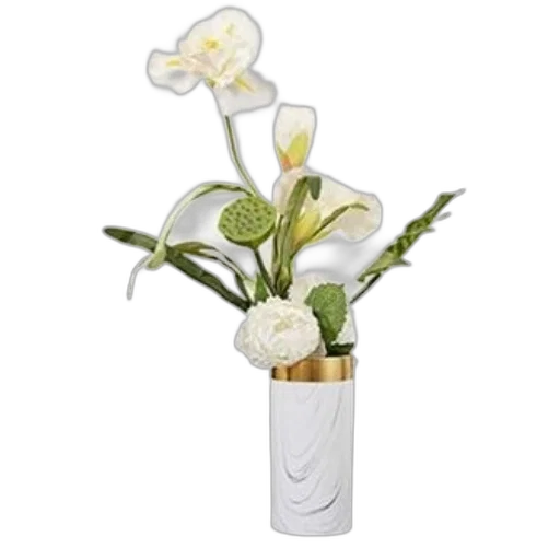 flower, staff, photorealistic, 3d render transparent PNG cut-out