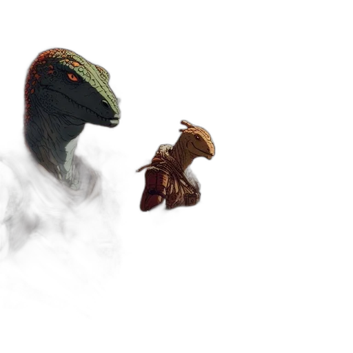dragon, creature, mask, animal transparent PNG cut-out