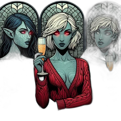 comic book art, concept art, fantasy art, pixel art transparent PNG cut-out