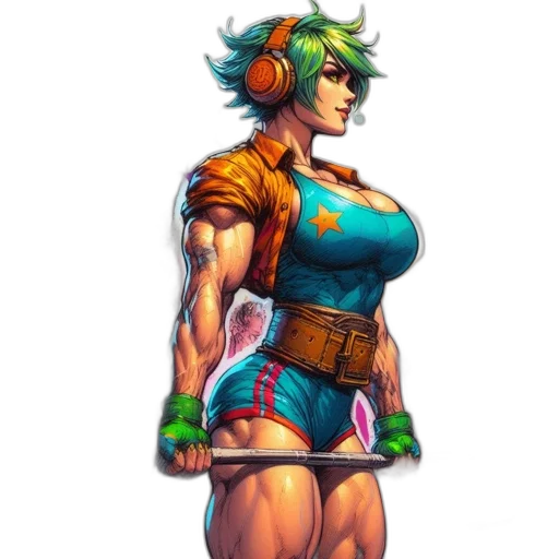 dress, weapon, staff, concept art transparent PNG cut-out