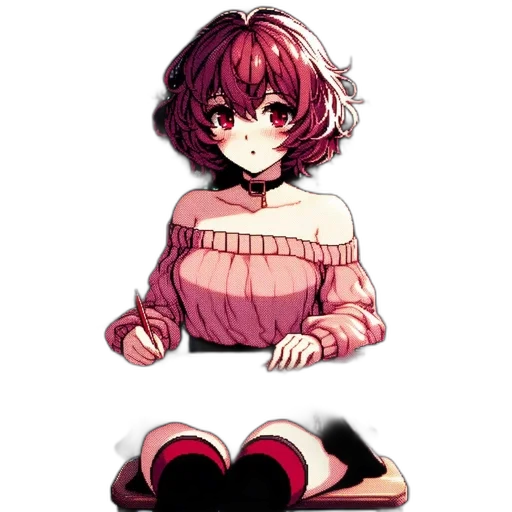 creature, dress, face, flower transparent PNG cut-out