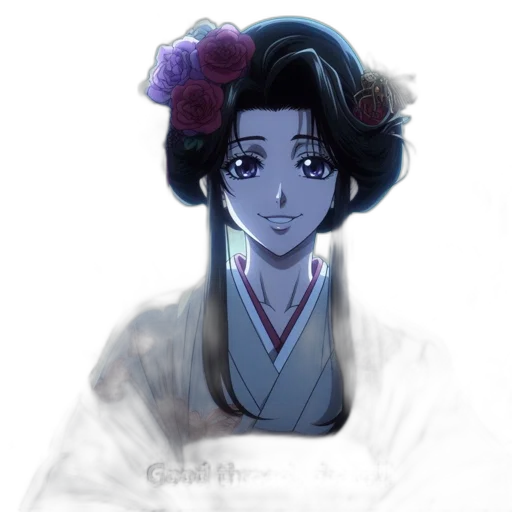 staff, crown, face, flower transparent PNG cut-out
