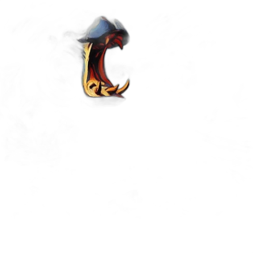 dragon, weapon, sword, staff transparent PNG cut-out