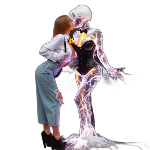 robot, creature, dress, animal transparent PNG cut-out