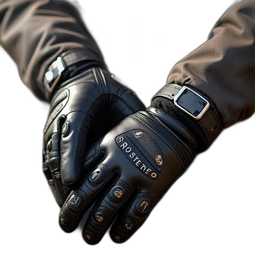 jacket, weapon, jewelry, cyberpunk transparent PNG cut-out
