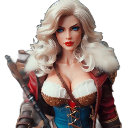 fantasy art, concept art, comic book art, pixel art transparent PNG cut-out