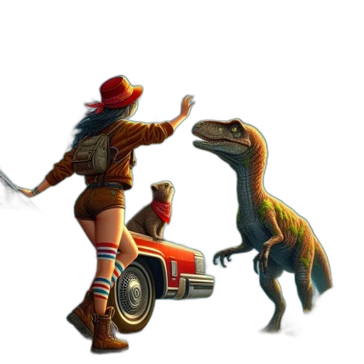 dragon, hat, creature, animal transparent PNG cut-out